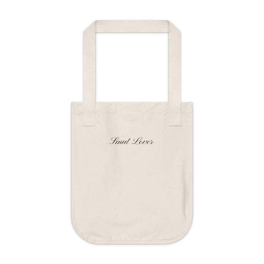 "Smut Lover" Organic Canvas Tote Bag